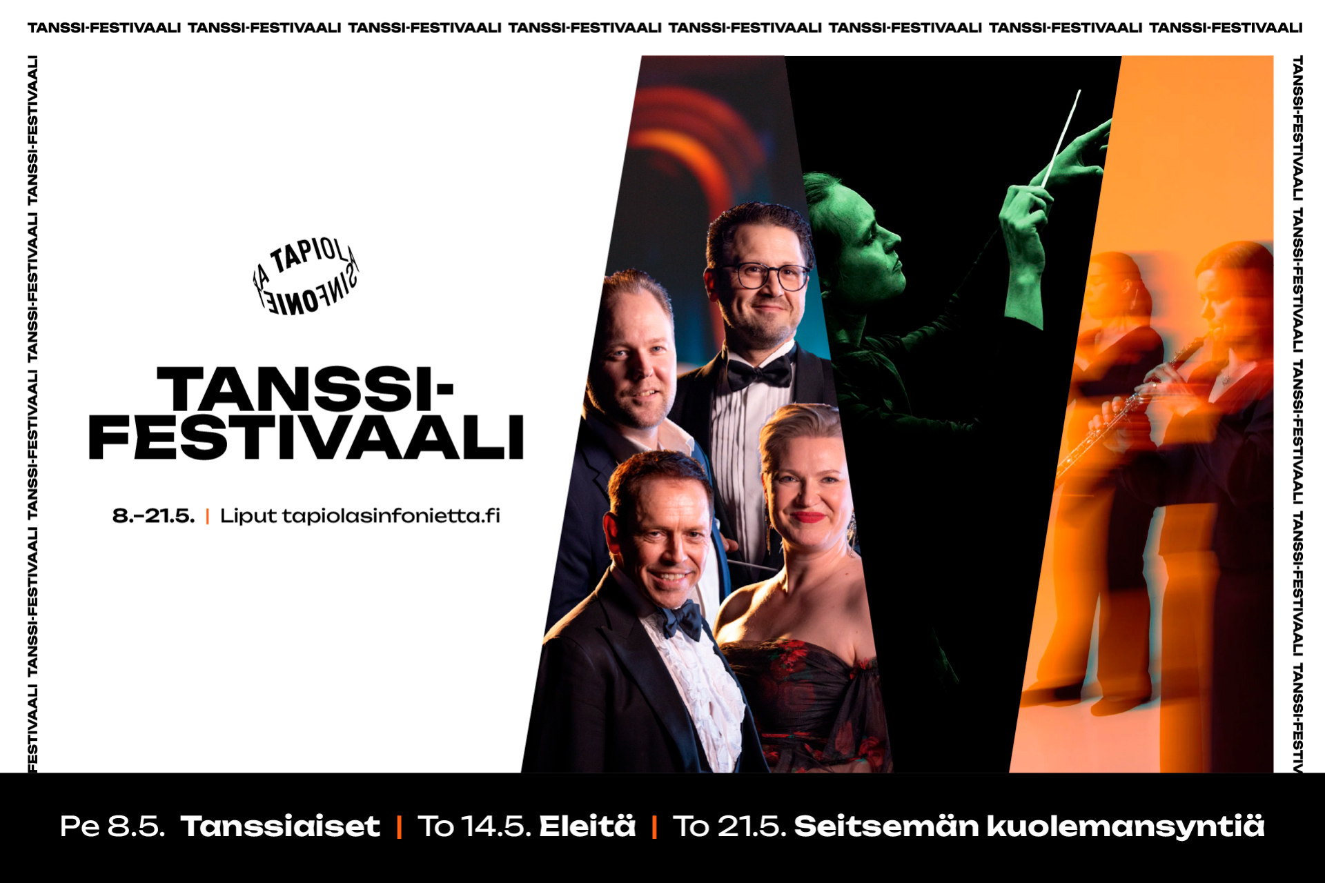 Tanssi-festivaali tanssittaa, elehtii ja valaisee ihmiskunnan syntejä 8.–21.5.