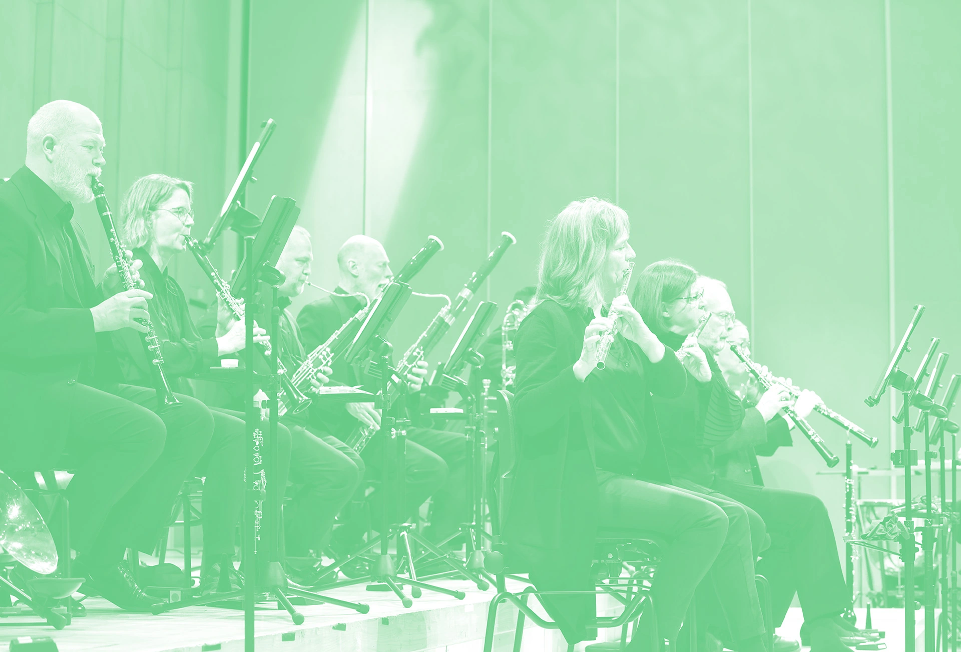 Tapiola Sinfoniettan puhaltajat konsertissa