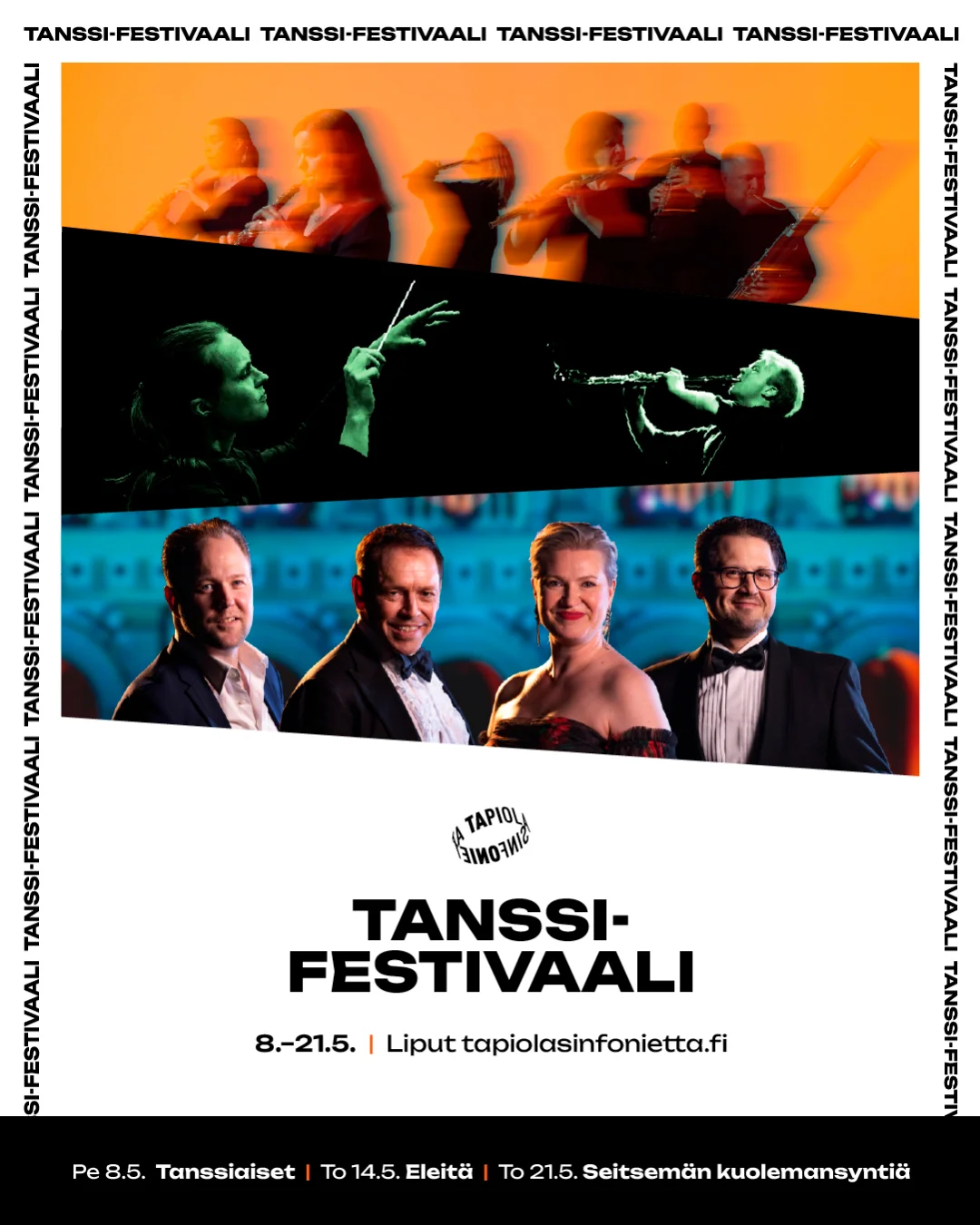 Tapiola Sinfonietta esiintymässä Tapiolasalissa
